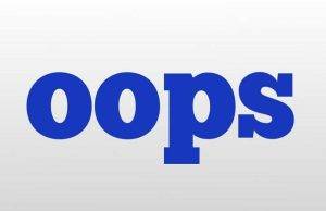 What is the Full Form of OOPS?